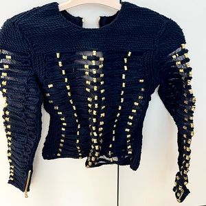 Balmain x HM limited edition. Worn once. Statement piece.